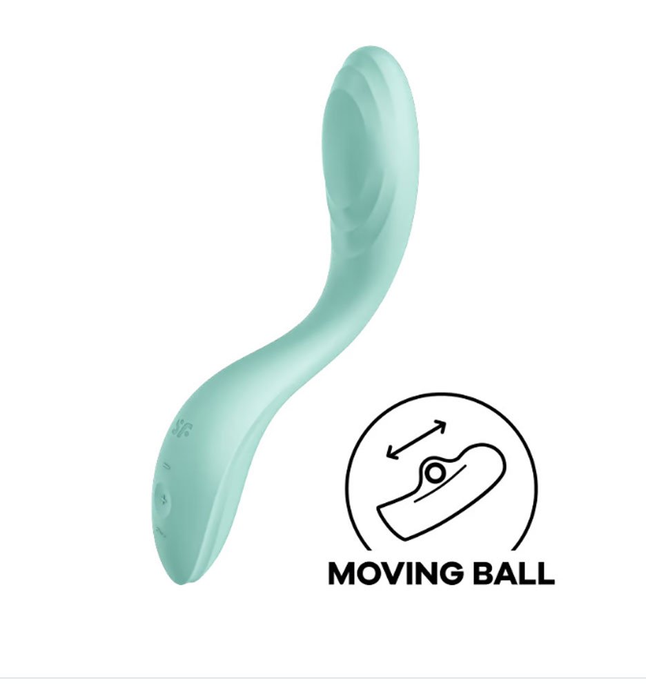 Satisfyer Rrrolling Pleasure - Vibrator - Mint - Image 3