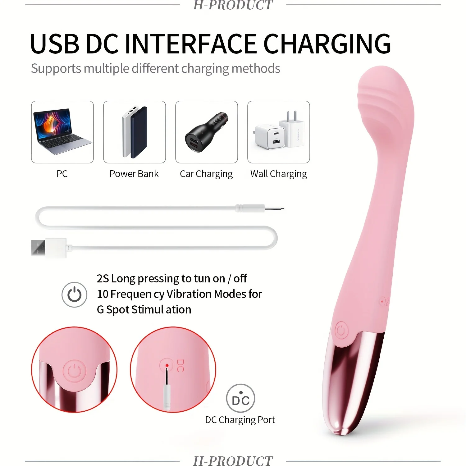 Hot Sell Fashion Women's Mini G-Spot Wireless Electric Rabbit Vibrator Factory Price Clitoral Sucking Dildo Vibrator - Image 12