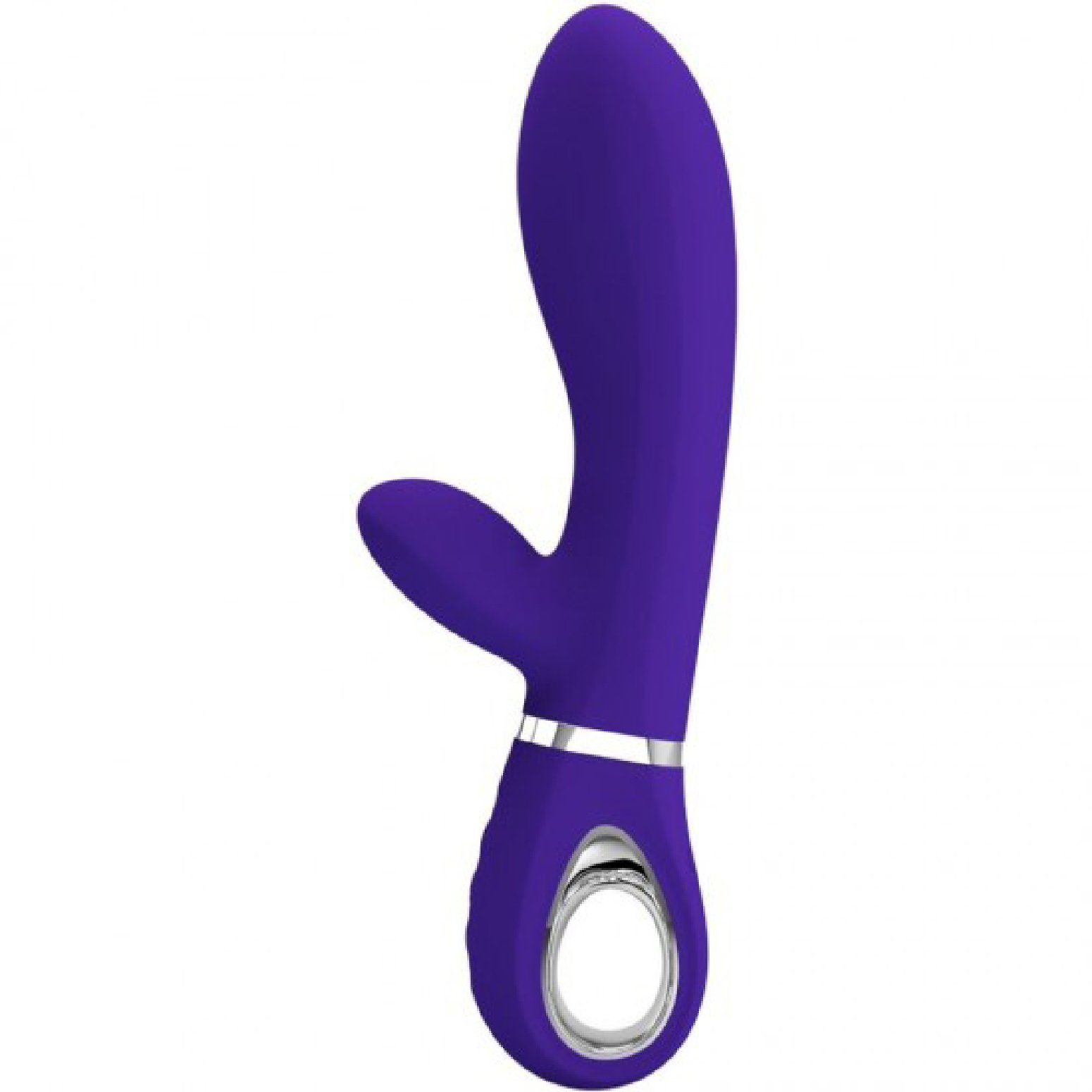 Thomas Super Soft Silicone Rabbit Vibrator - Turquoise - Image 10