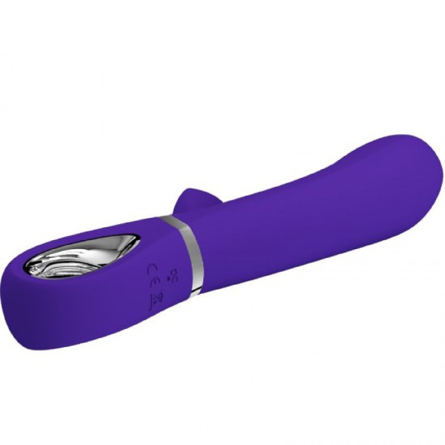 Thomas Super Soft Silicone Rabbit Vibrator - Turquoise - Image 8